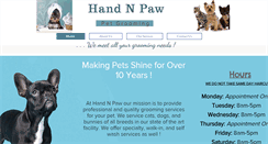 Desktop Screenshot of handnpaw.net